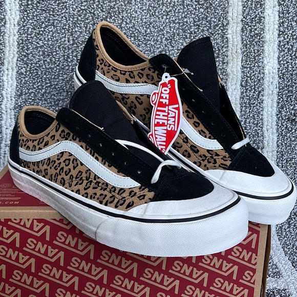 Vans Style 36 Decon Sf Mini Leopard Marshmallow MENS - Picture 5 of 16